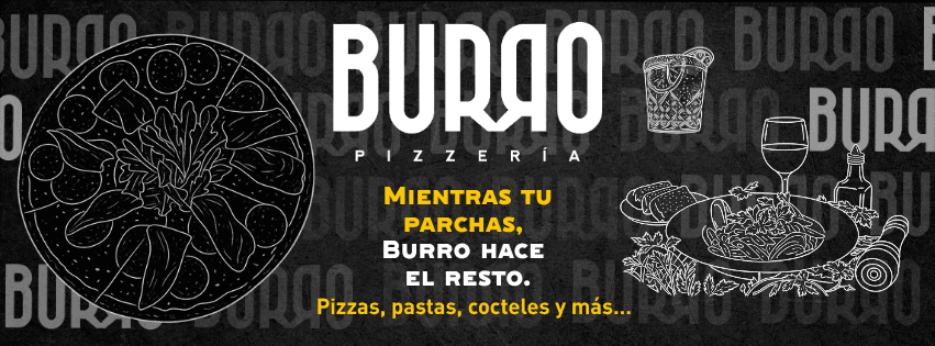 Burro Pizzería, banner